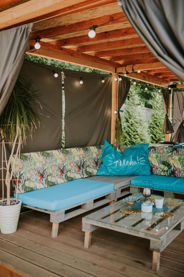 Zagornik Aloha Glamp - Okragle Domki Przy Rzece - Balia I Sauna - Energylandia מראה חיצוני תמונה