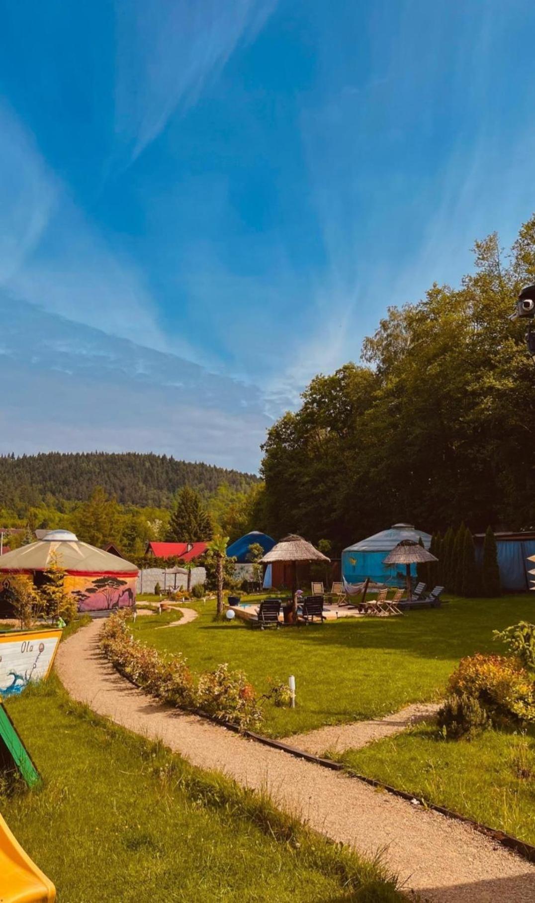 Zagornik Aloha Glamp - Okragle Domki Przy Rzece - Balia I Sauna - Energylandia מראה חיצוני תמונה